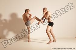 Kickbox reference poses